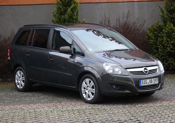 Opel Zafira cena 24500 przebieg: 194345, rok produkcji 2013 z Warka małe 79